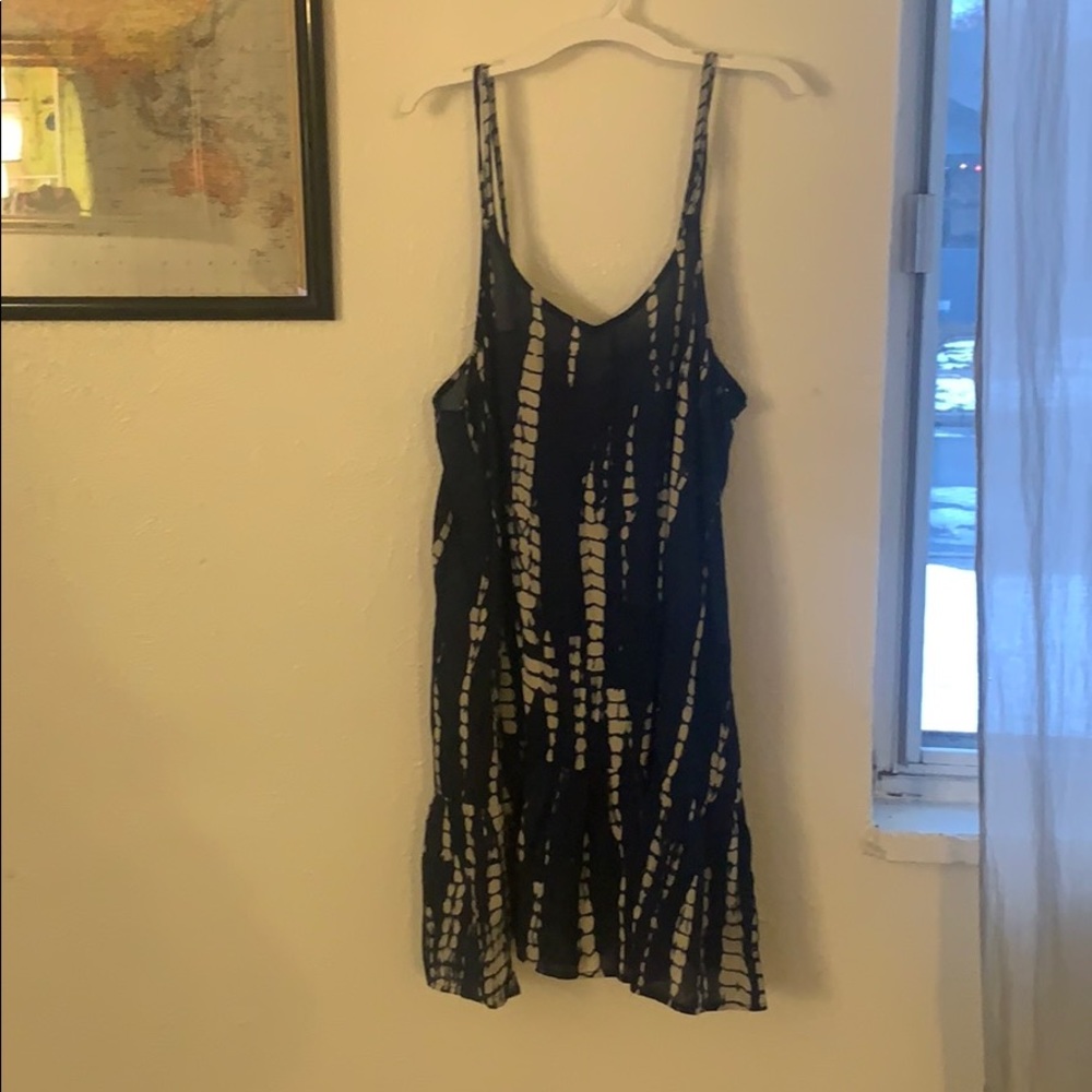 Bohemian blue sundress